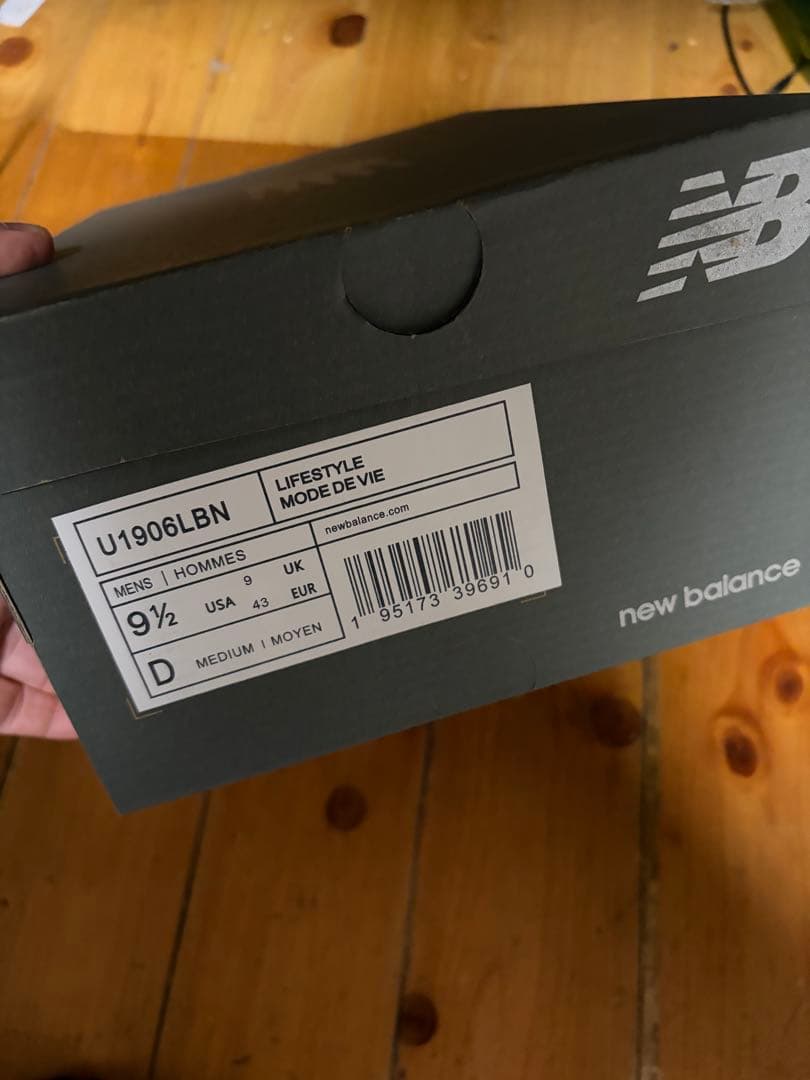 New Balance 1906 Lブラック スニーカー