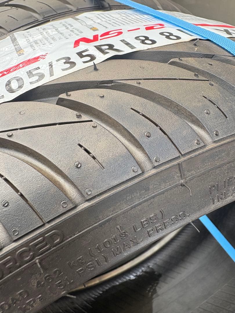 【新品・送料無料】205/35r18 NANKANG ナンカン NS-2 2本