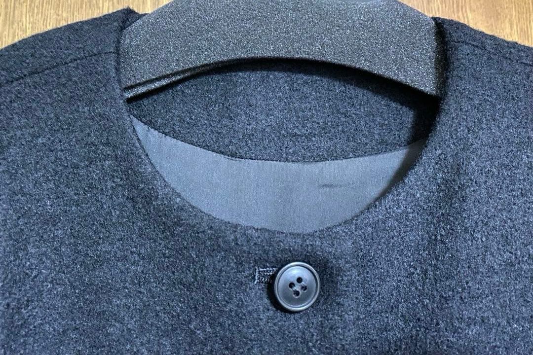 かぐれ　ウールタックジャンパースカート ブラック　2025秋冬　今季　完売品