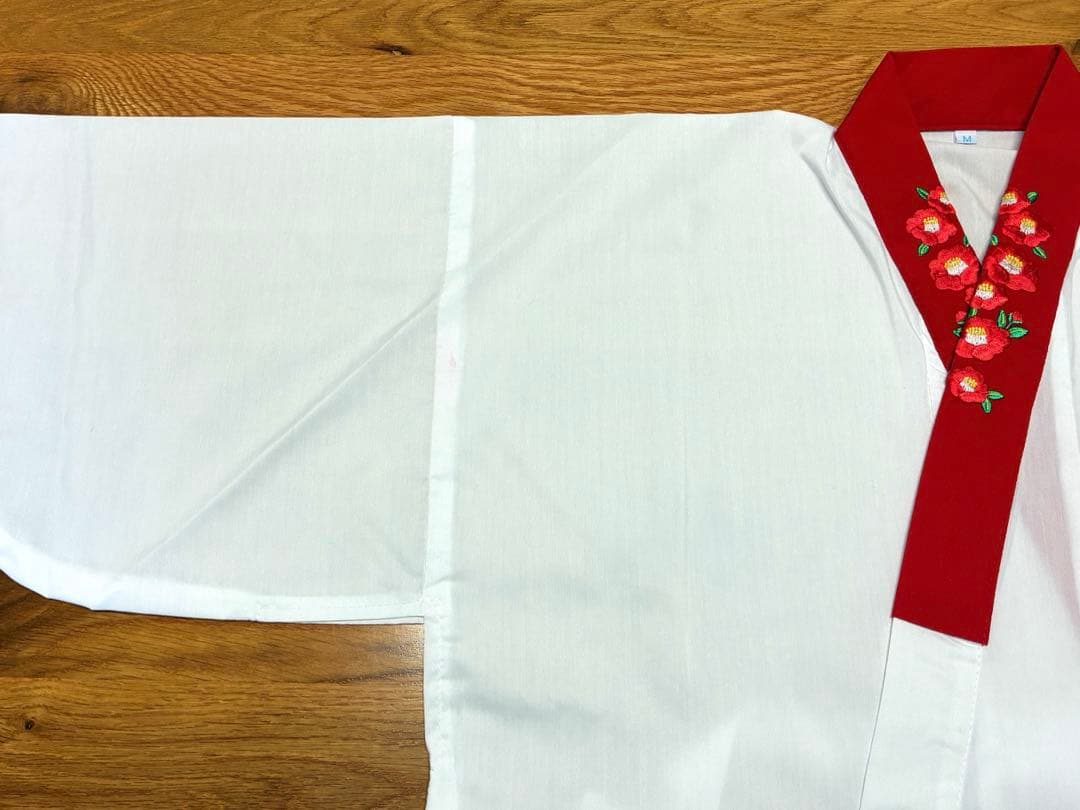 キャサリンコテージ　袴セット　160cm　半衿付き肌襦袢　椿　黒　緑　レトロ