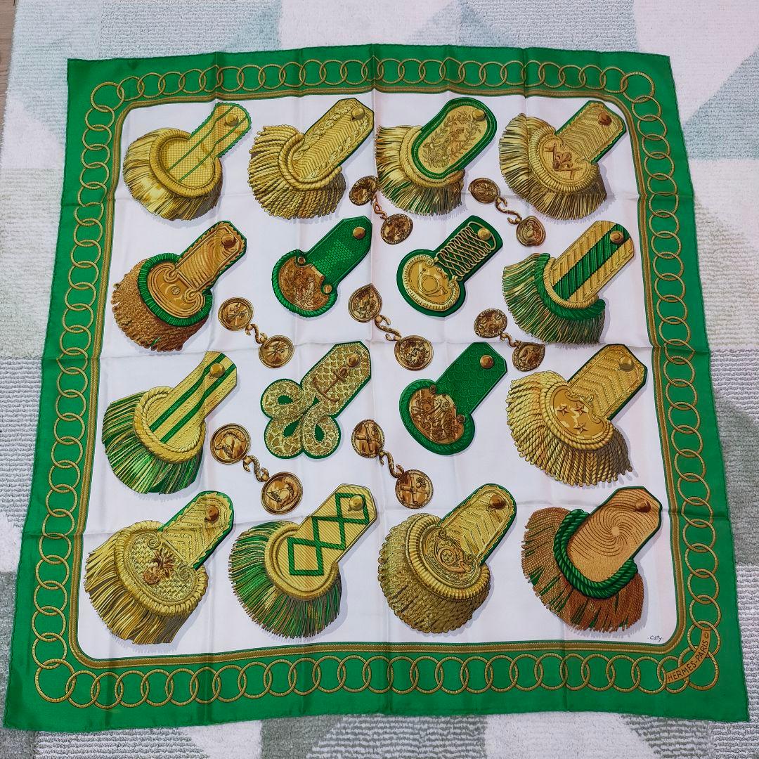 エルメス　HERMES　ヴィンテージ　Caty　古代エジプト　シルク　スカーフ