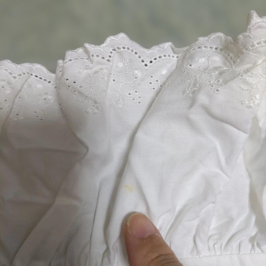 ラルフローレン　RALPHLAUREN　ホワイト　白　ダブルロング　カバー