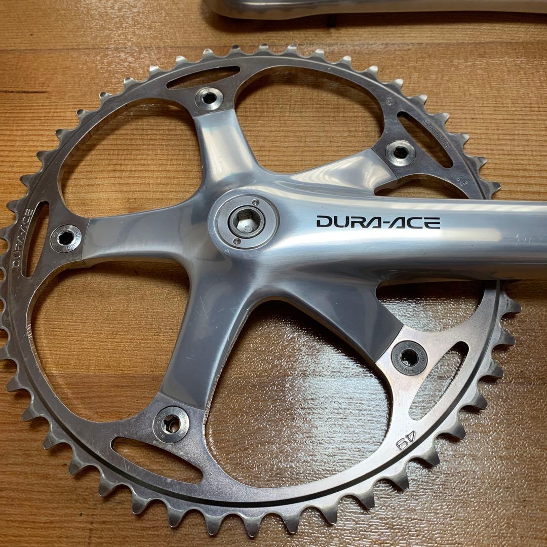 シマノ　デュラエース　7710 NJS ピスト　クランク　競輪