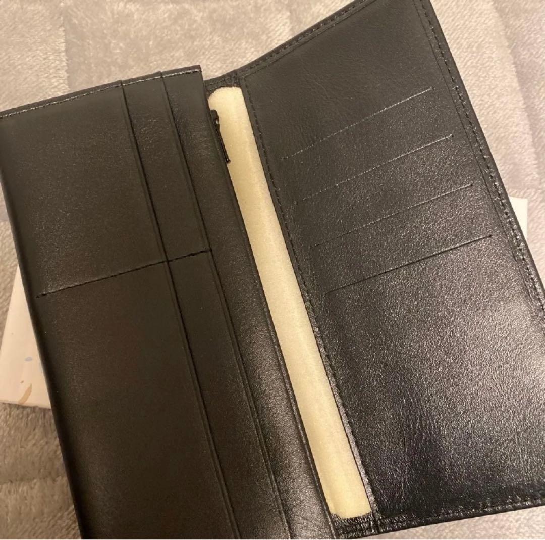 皇居　特製長財布　財布　黒　新品