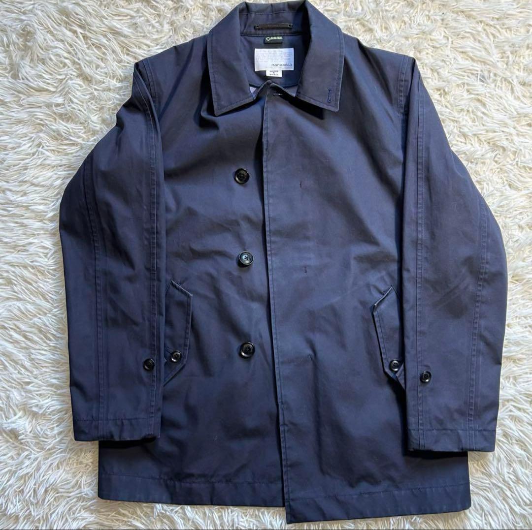 美品　nanamica ステンカラーコート　GORE-TEX 撥水