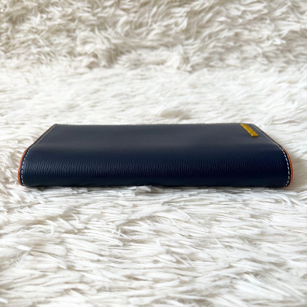 新品未使用✨BURBERRY バーバリー　ロングウォレット　レザー　ネイビー