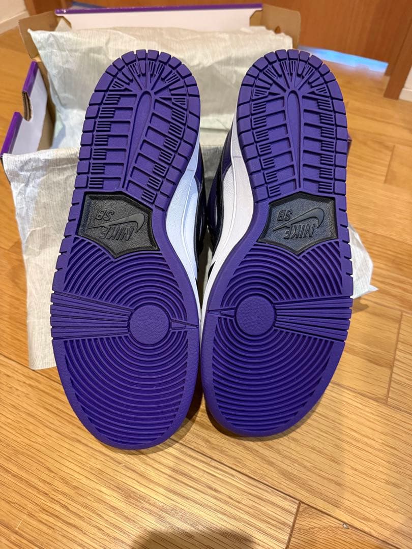 靴 Nike SB Dunk Low Pro \"Court Purple\"