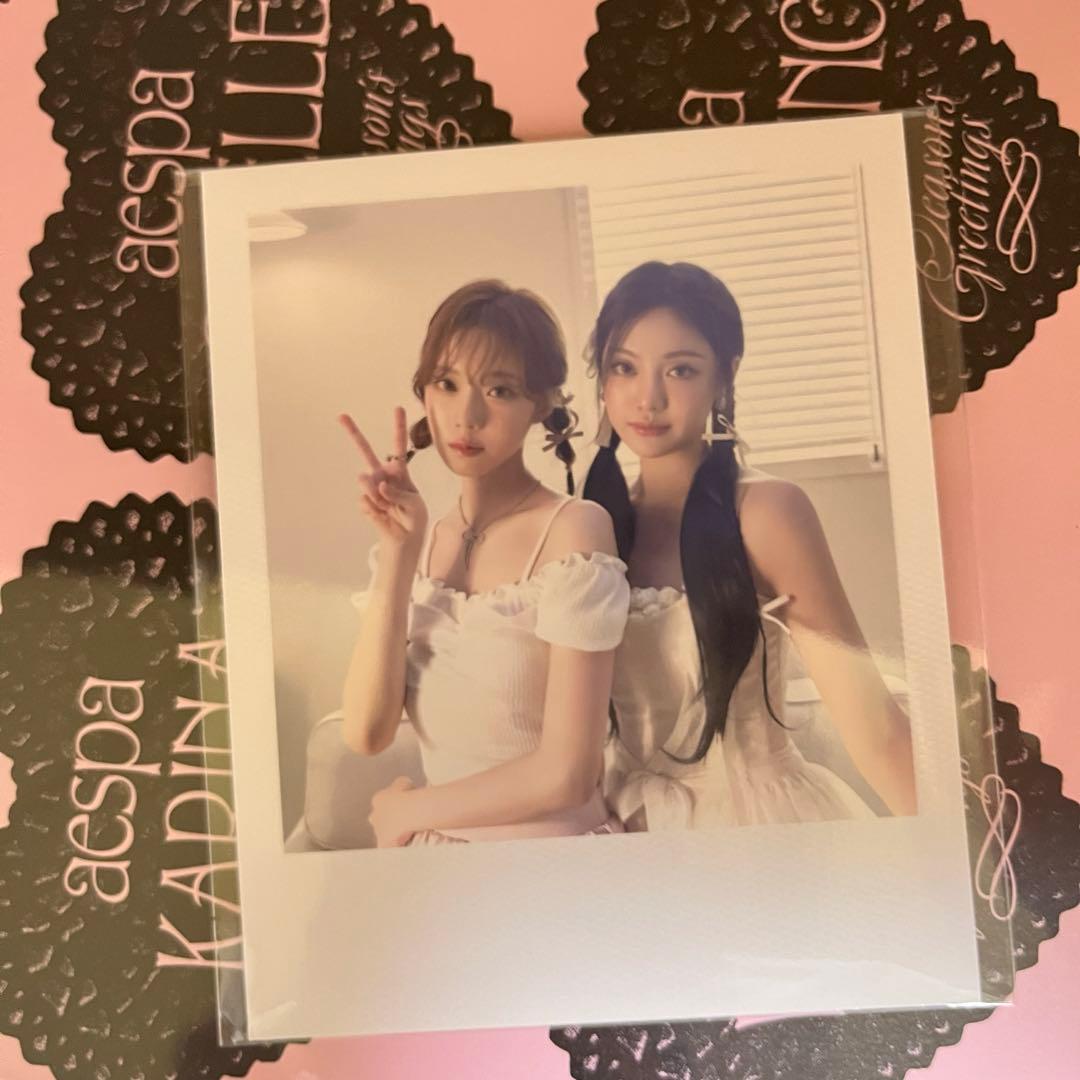 【新品未使用】aespa シーズングリーティング シーグリ 2024 特典付き