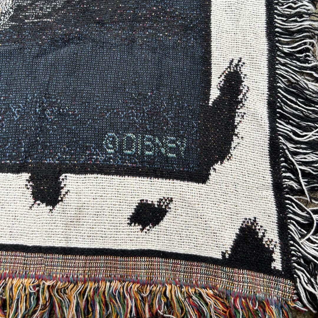 希少 Disney 101匹わんちゃん ダルメシアン 犬柄 ヴィンテージ ラグ