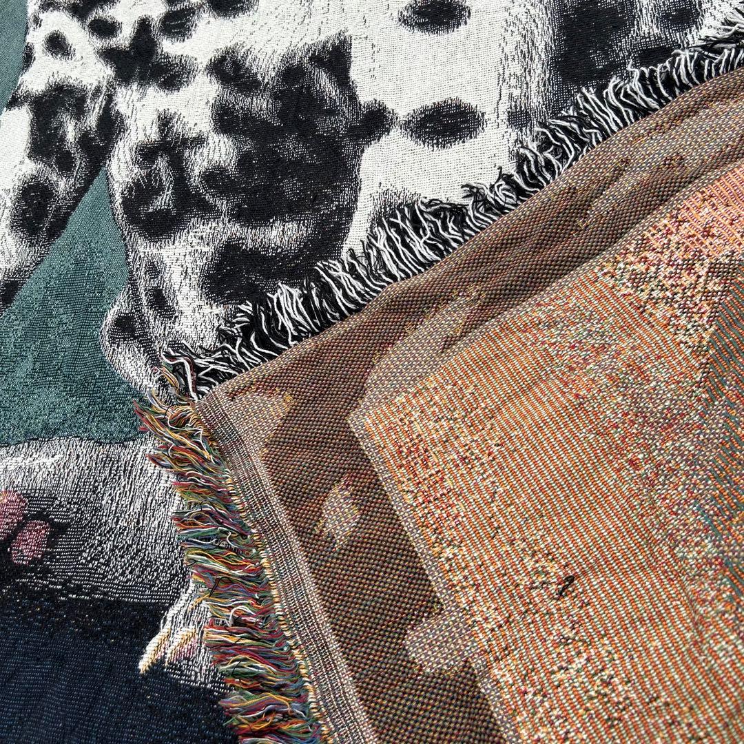 希少 Disney 101匹わんちゃん ダルメシアン 犬柄 ヴィンテージ ラグ