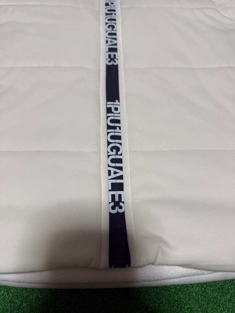 1piu1uguale3 GOLF ダウンジャケット　3(S)ホワイト