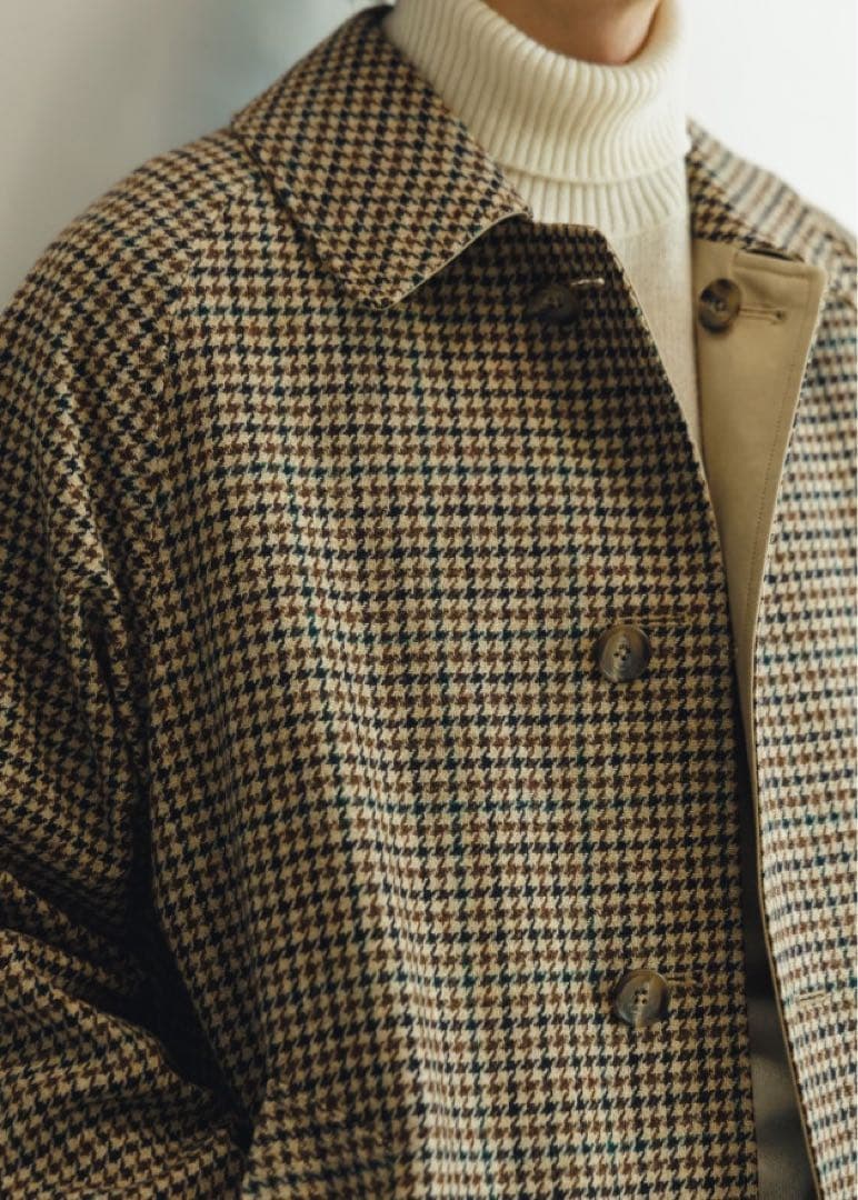 BEAMS F 23FW 別注INVERTEREリバーシブルコートインバーティア