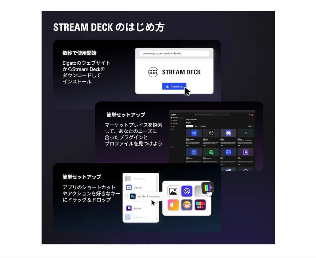 その他 elgato Stream Deck+