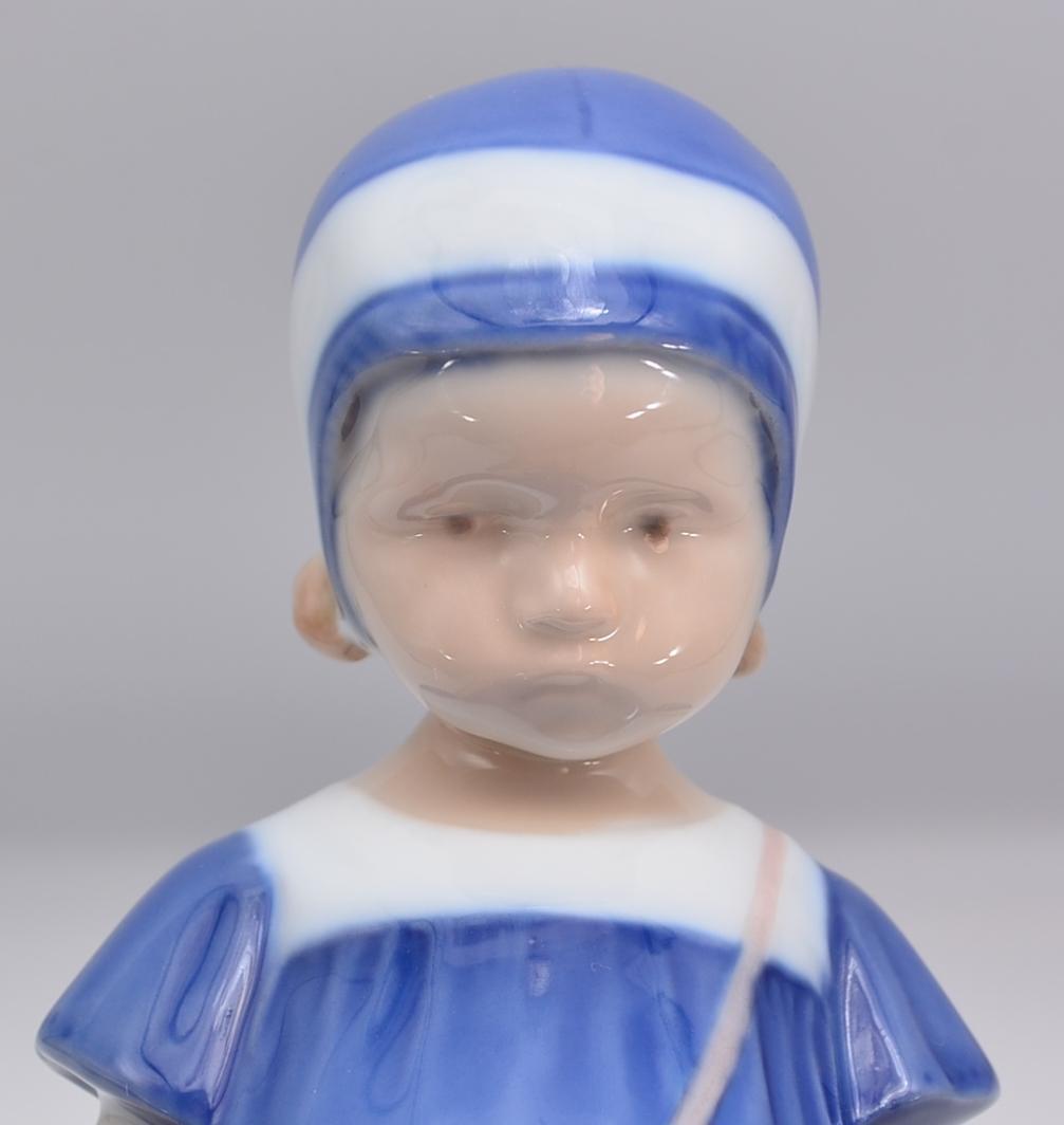 青いドレスの少女　ELSE　No.8　★B＆G（ロイヤルコペンハーゲン）　絶版