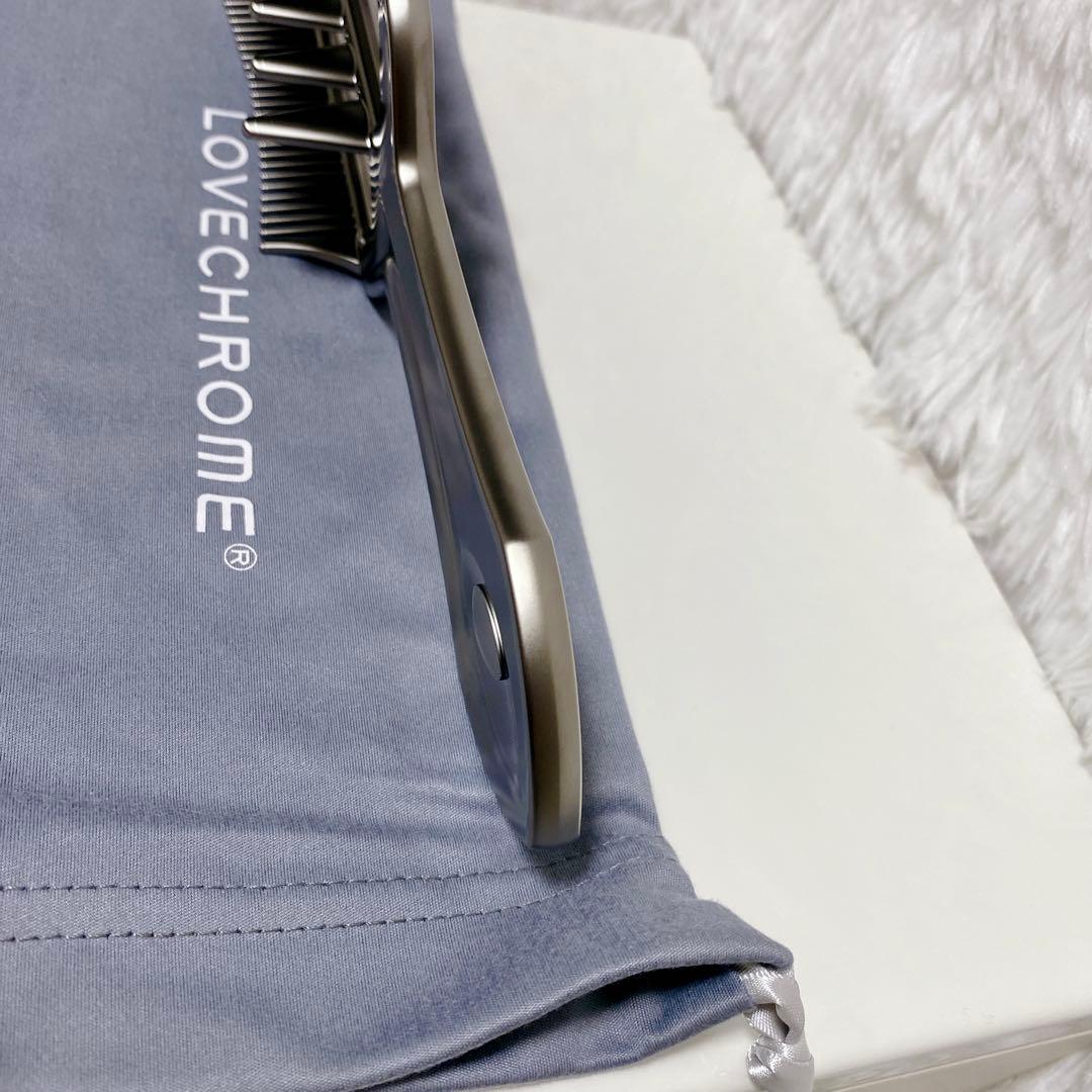 未使用 LOVECHROME パドルコーム PREMIUM コーム ブラック