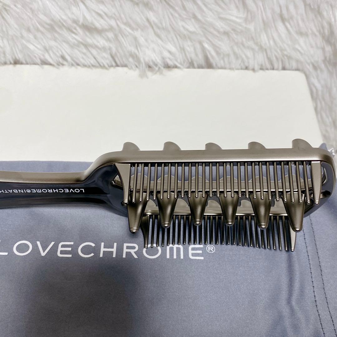 未使用 LOVECHROME パドルコーム PREMIUM コーム ブラック