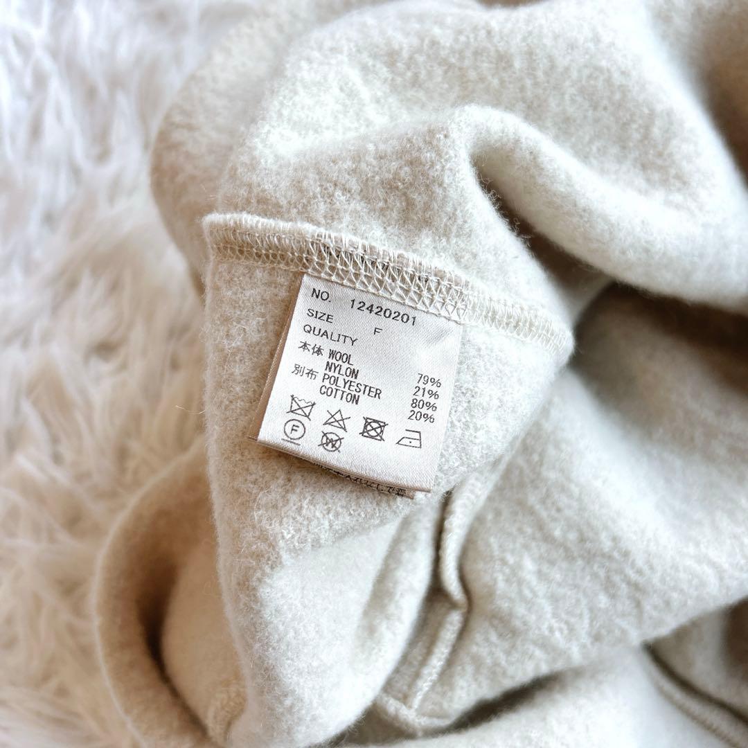 TODAYFUL トゥデイフル ハーフジップウールプルオーバー