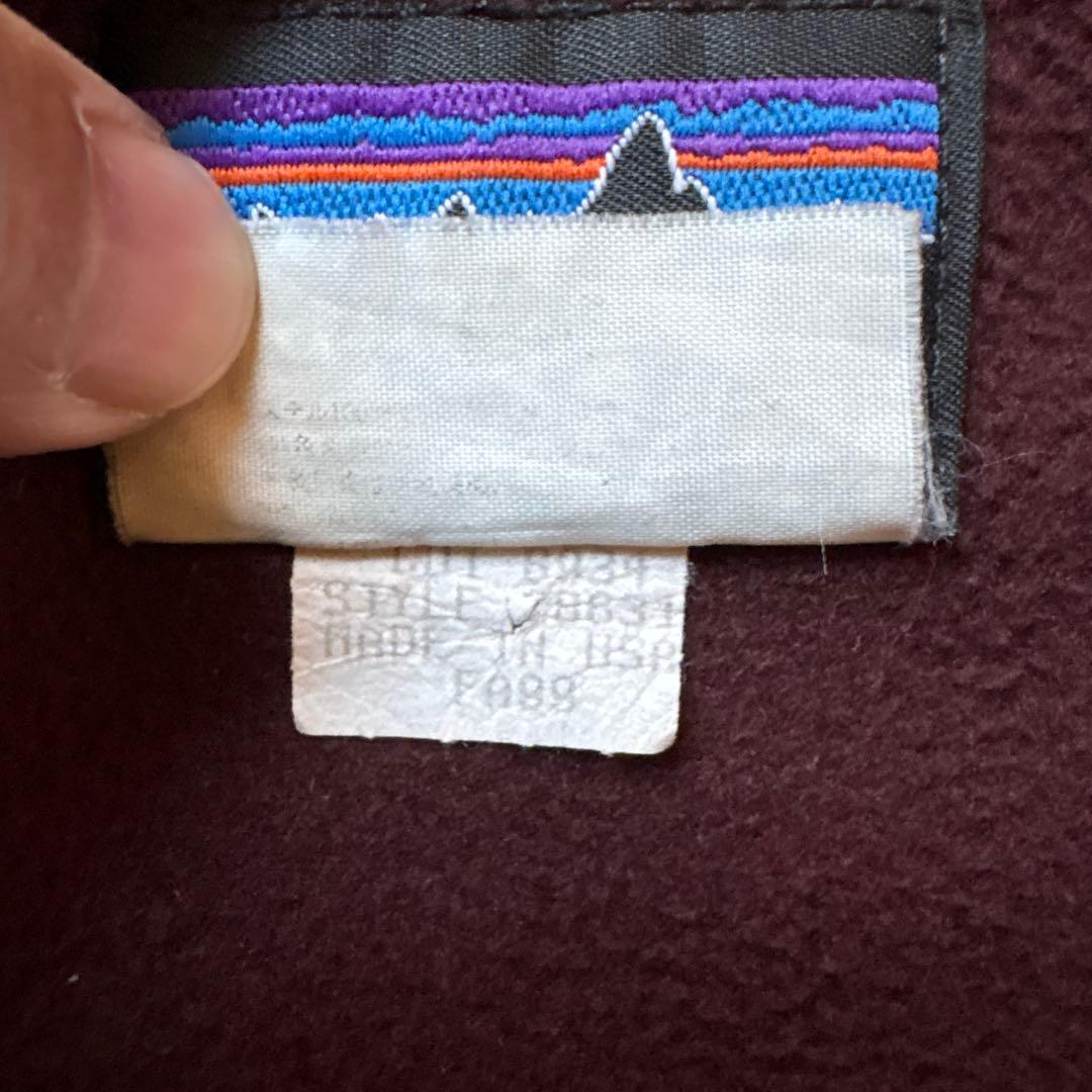 Patagonia micro d-luxe フリースマフラー　99年usa製