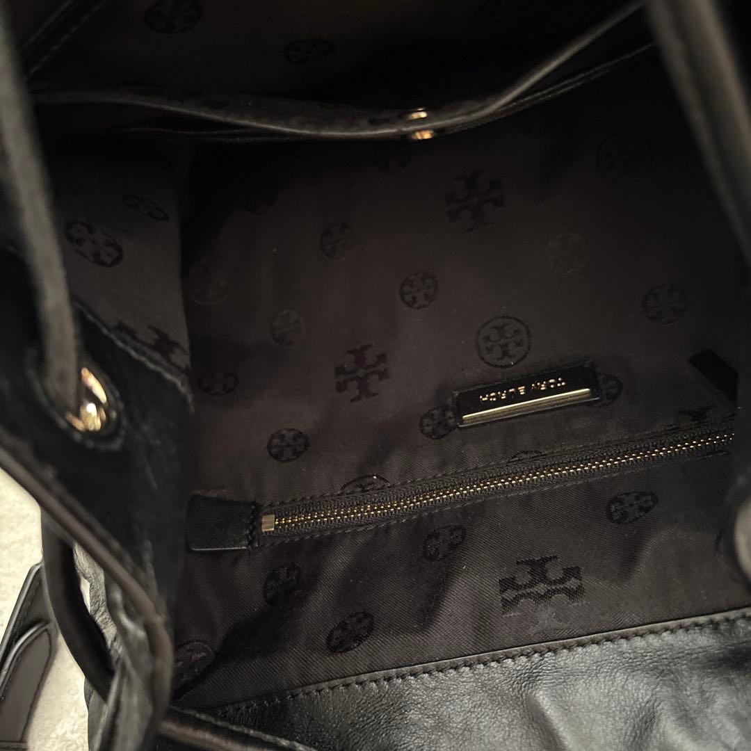 美品✨トリーバーチ フレミング リュック レザー キルティング エンボスロゴ