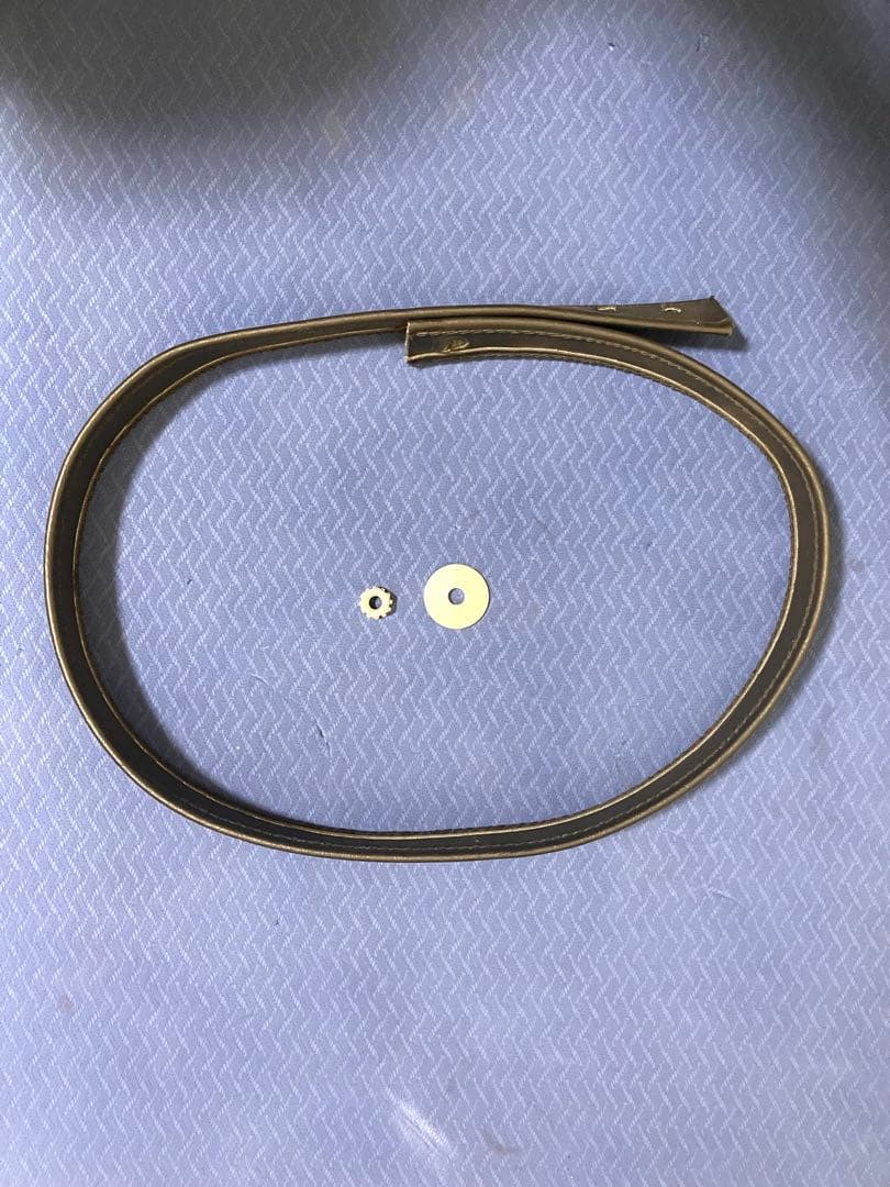 ハーレー　ダイナ　純正　シート　2アップシート　タンデムベルト付き