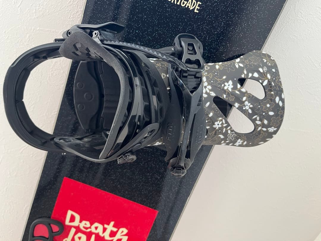 Death Label スノーボード板　143cm セット　FLUX