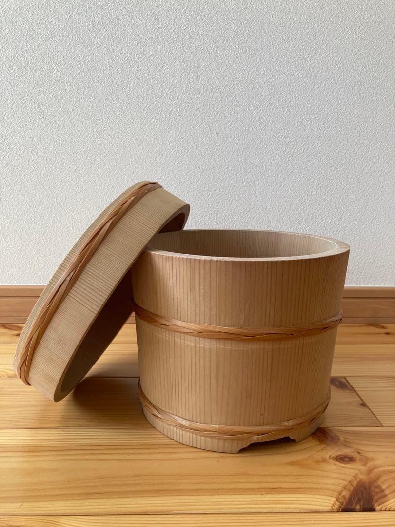 樽冨かまた　おひつ五合用　秋田杉