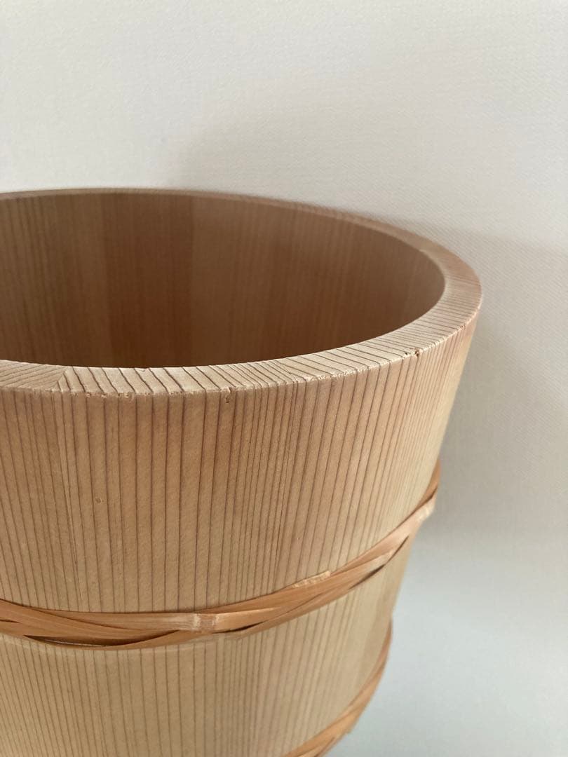 樽冨かまた　おひつ五合用　秋田杉