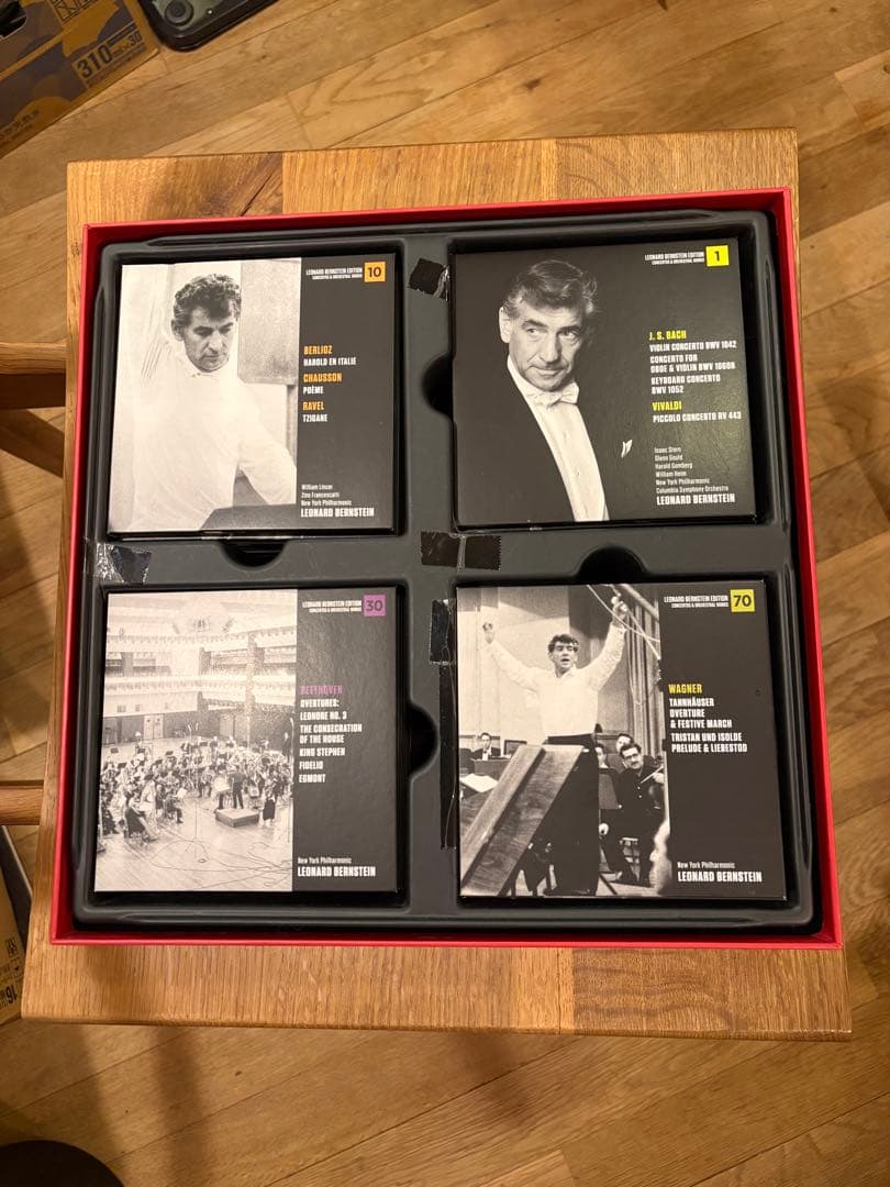 レナード・バーンスタイン グラモフォン&CBSソニー　2ボックス計139CD +