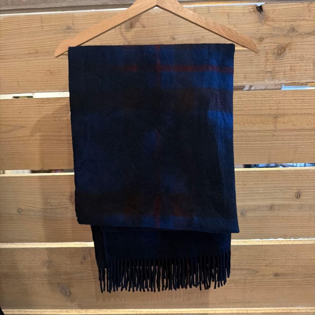 コムデギャルソン SHIRT チェック柄マフラー　ストール　ジュンヤワタナベ