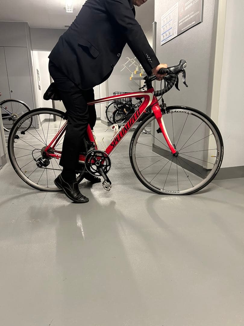 【03 11】Specialized Tarmac ロードバイクレッド