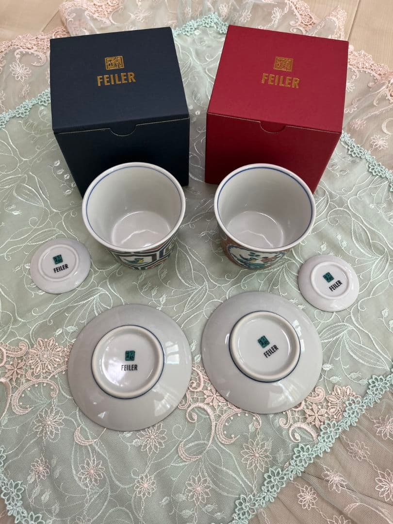 FEILER 食器セット 6点 陶器 和風