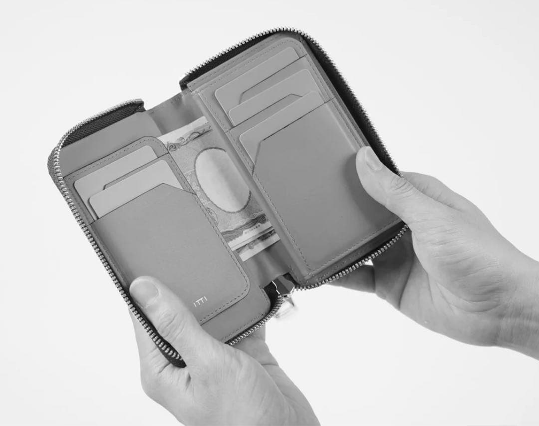 ITTI イッチ 藍染め財布 AIZAN