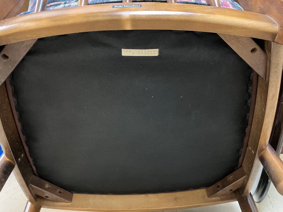 カリモク karimoku コロニアルシリーズ ハイバック ラウンジチェア