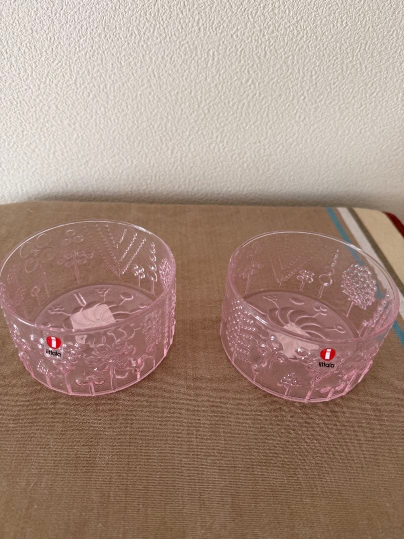 イッタラ　フローラ　ペールピンク　ボウル100mm