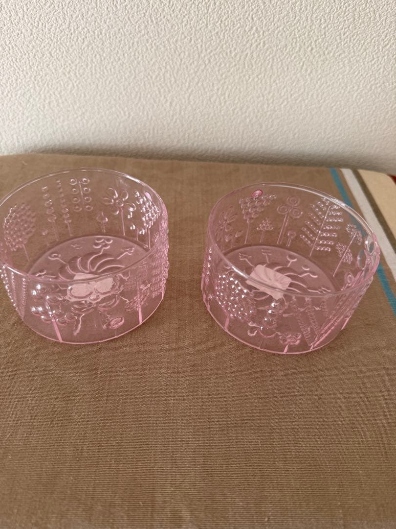 イッタラ　フローラ　ペールピンク　ボウル100mm