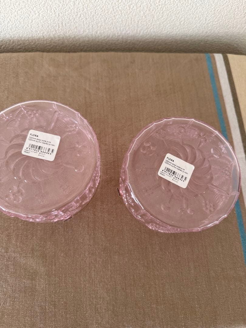 イッタラ　フローラ　ペールピンク　ボウル100mm