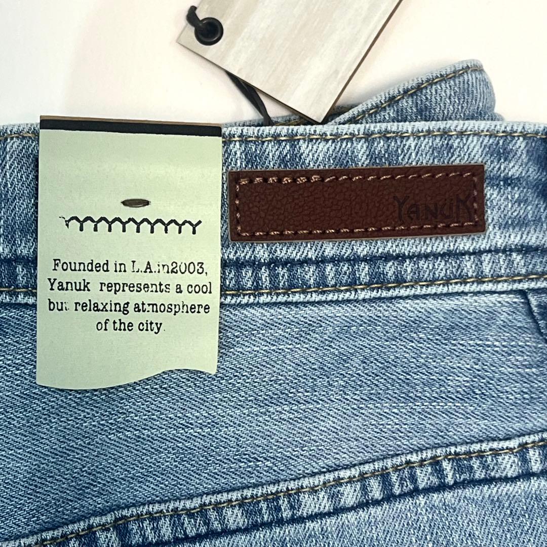 新品タグ付き YANUK JOAN / FVS ルーズストレート デニム 23