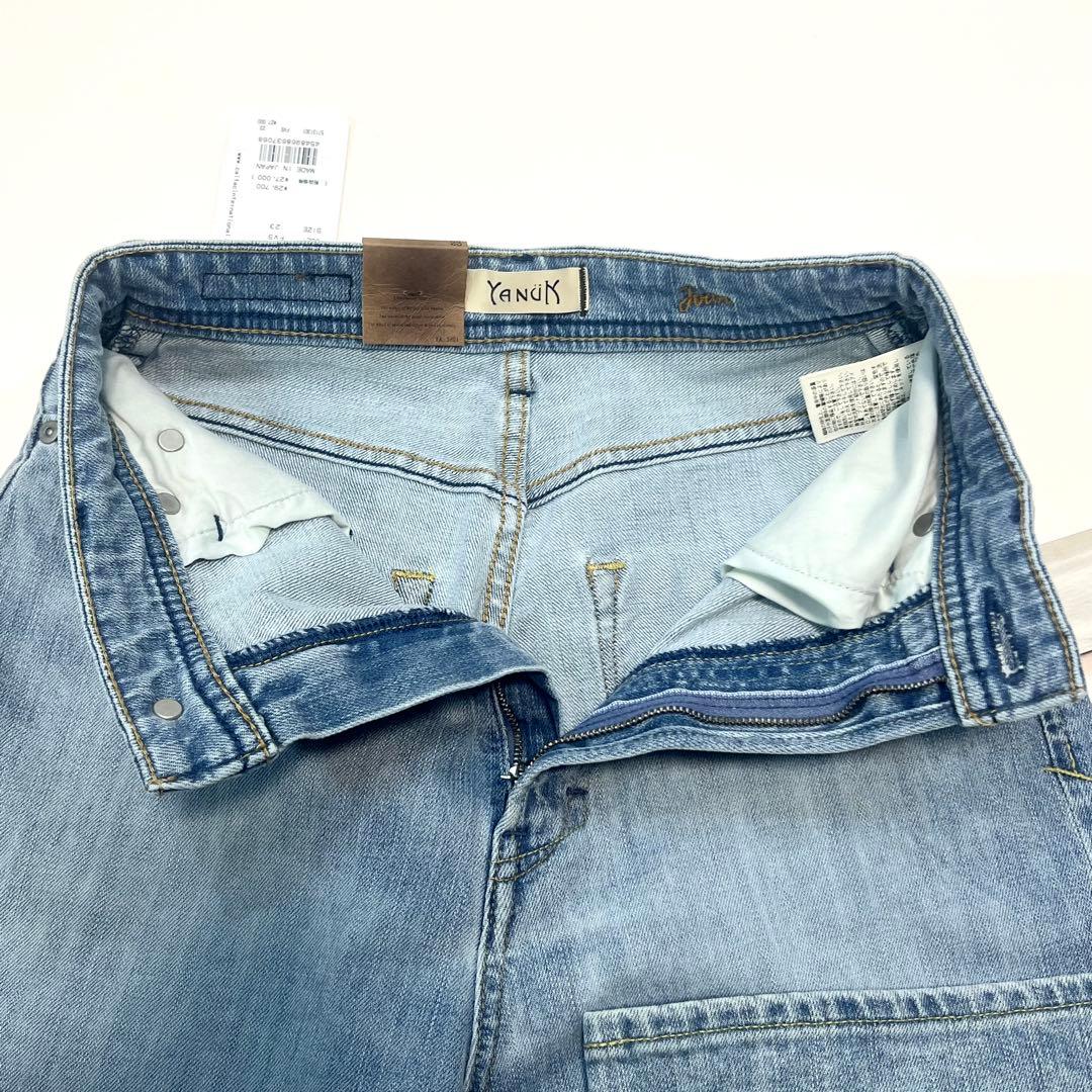 新品タグ付き YANUK JOAN / FVS ルーズストレート デニム 23