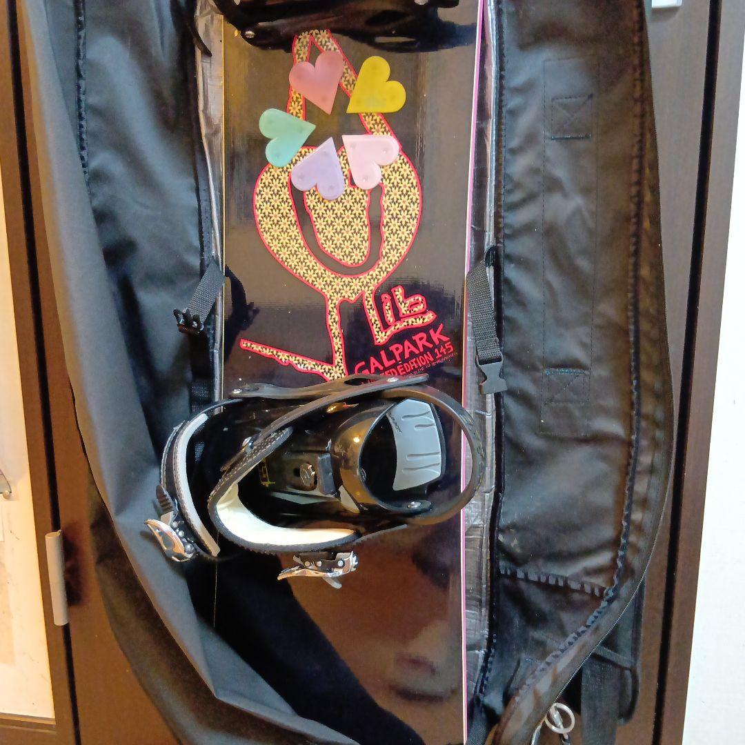 可愛い★スノーボードセット★バインディング&ブーツ24センチ