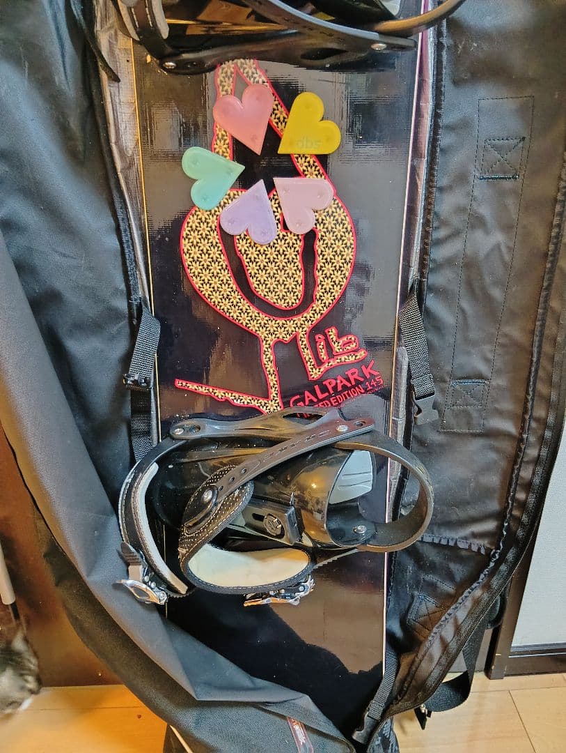 可愛い★スノーボードセット★バインディング&ブーツ24センチ