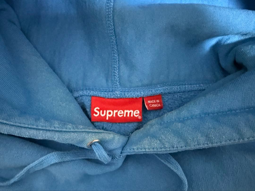 Supreme S Logo パーカー XLライトブルー 19