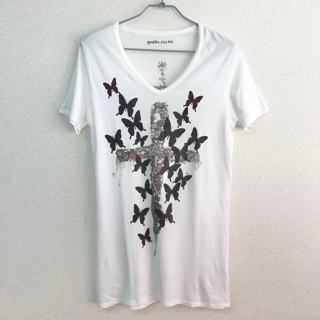 kmrii×gunda コラボ Tシャツ ロング 半袖 カットソー S3359