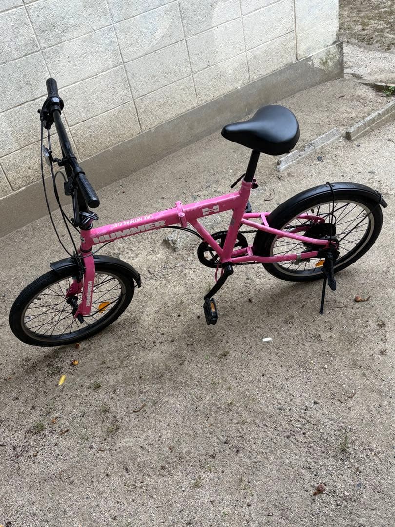 taneruさん専用 ハマー折り畳み自転車 ピンク (20㌅)