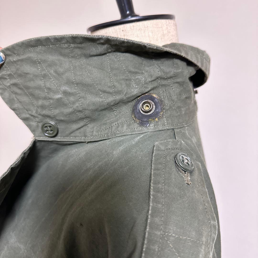 雨衣53式3号 1964年製 陸自 military 帝国繊維k.k.