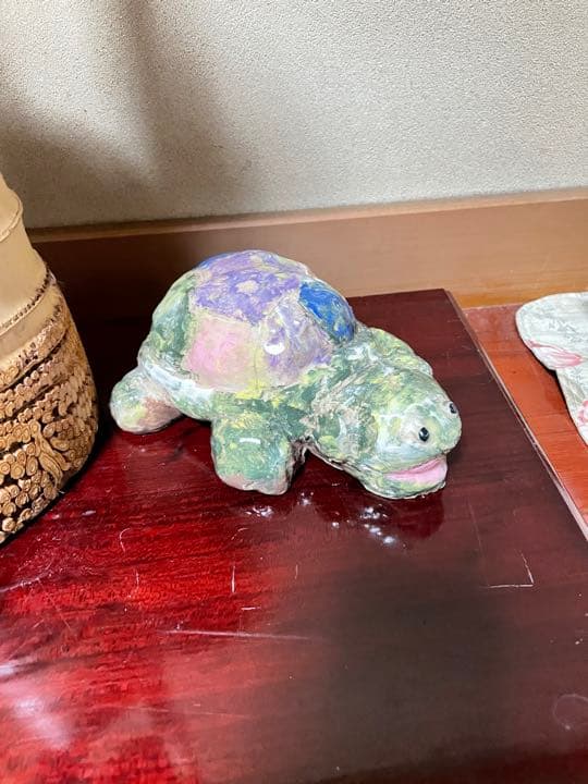 カメの置物
