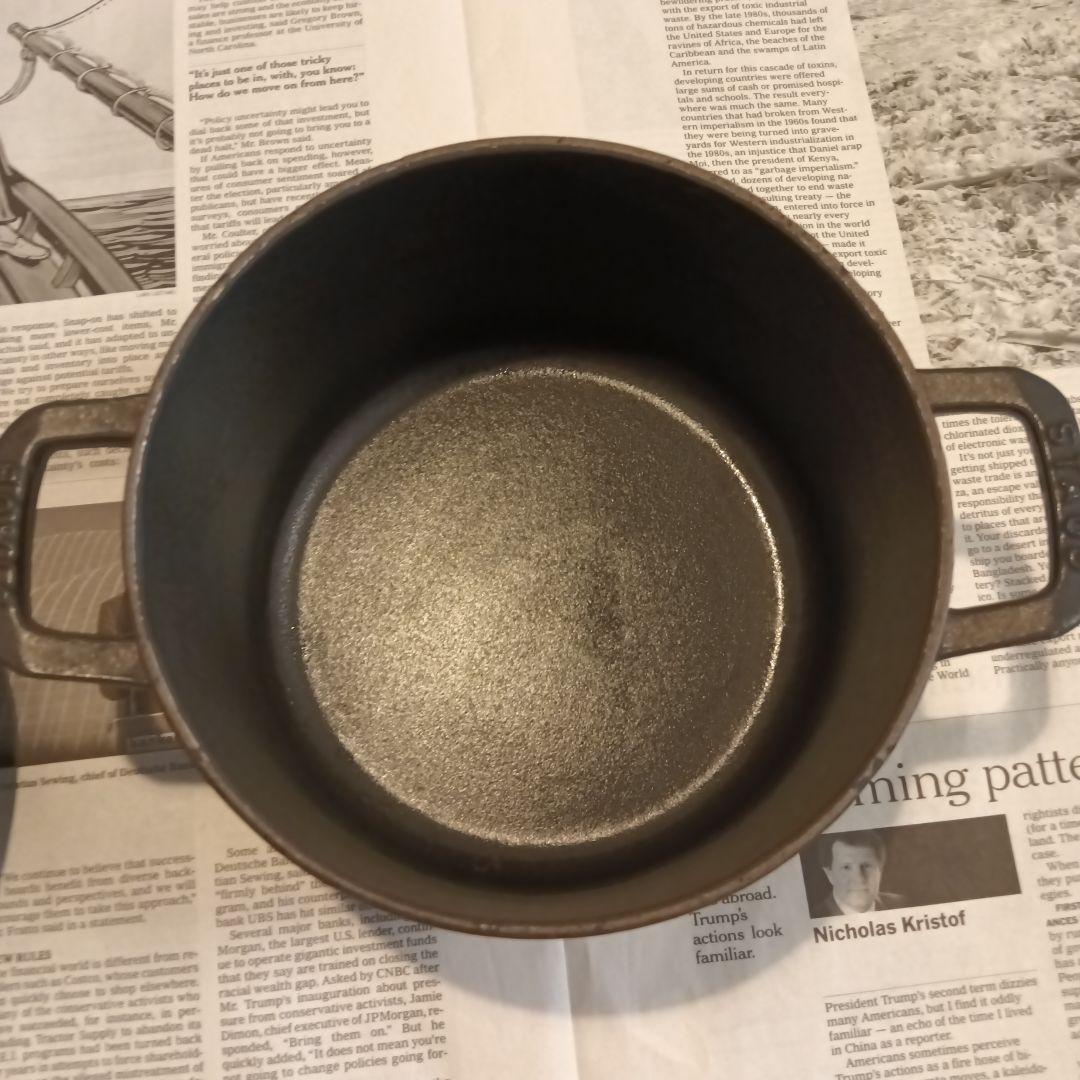 ストウブ ラ ココット 16㎝ 黒 廃盤