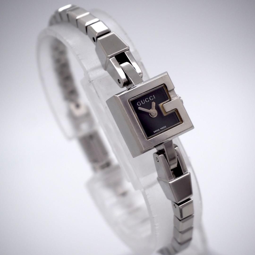 専用562 GUCCI Gロゴ　ミニ　102 レディース　ブラック　スクエア