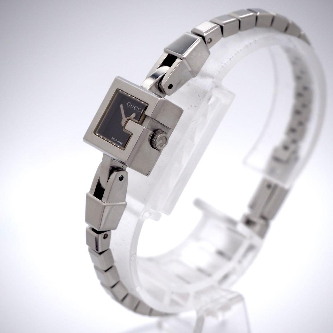 専用562 GUCCI Gロゴ　ミニ　102 レディース　ブラック　スクエア