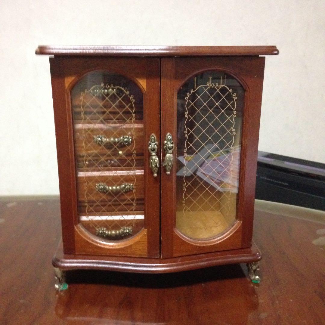 オルゴール付き宝石箱