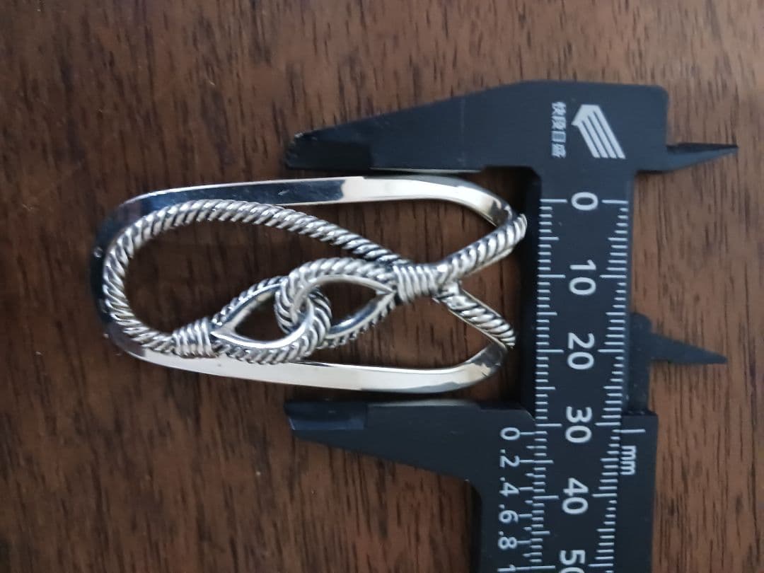 HERMES　シルバー 925 ヴィンテージ　マネークリップ 　エルメス